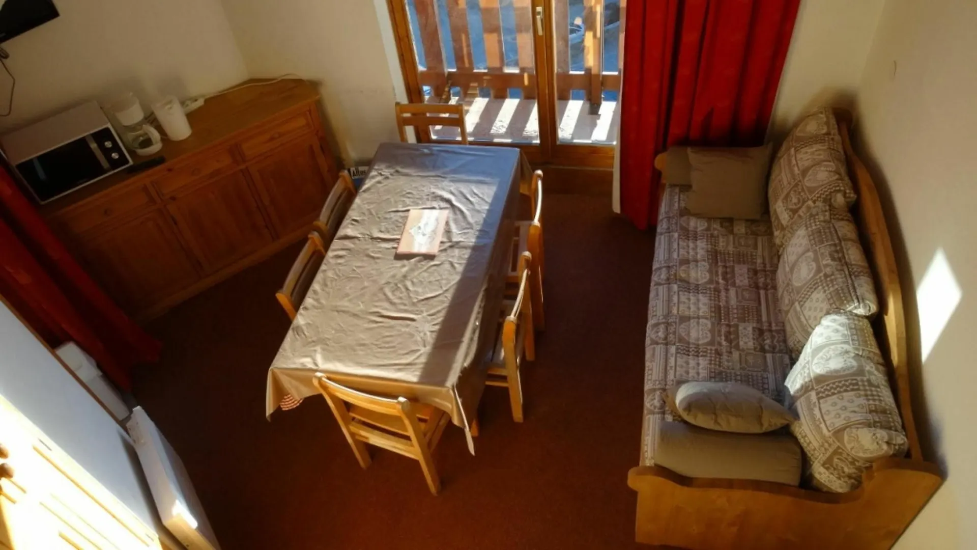 Apartment With One Bedroom In Val Thorens, With Wonderful Mountain Vie Saint-Martin-de-Belleville France